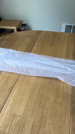 Assorted tulle, wedding decor