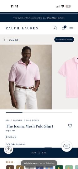 Deal !!!   Get ALL 10 of these Large Polos
