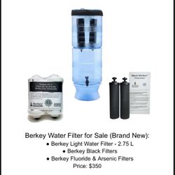 Berkey Light Water Filter