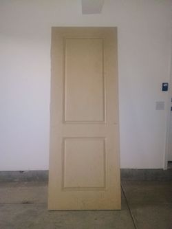 Solid core door
