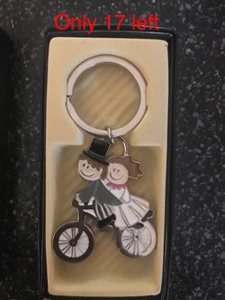 Wedding key chains