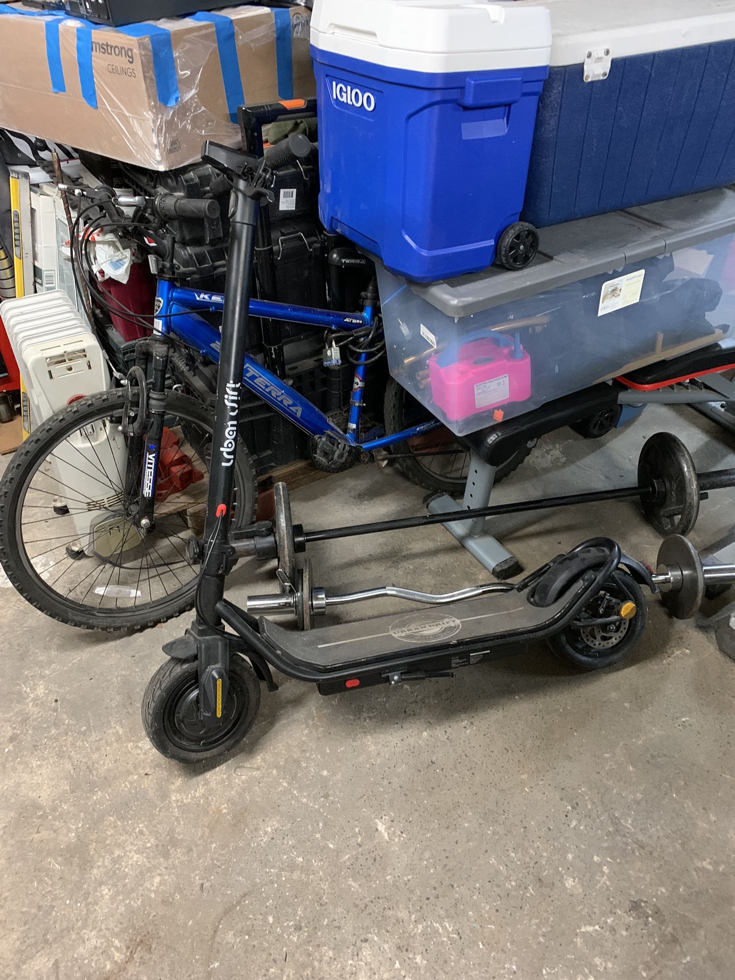 Electric scooter part out