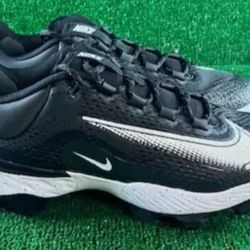 Brand New Nike Alpha Huarache ELITE 4 Low MCS Baseball Cleats Black White Men Sizes 8, 8.5, 10, 10.5, 12, 12.5, 13 ⚾️ ⚾️ 