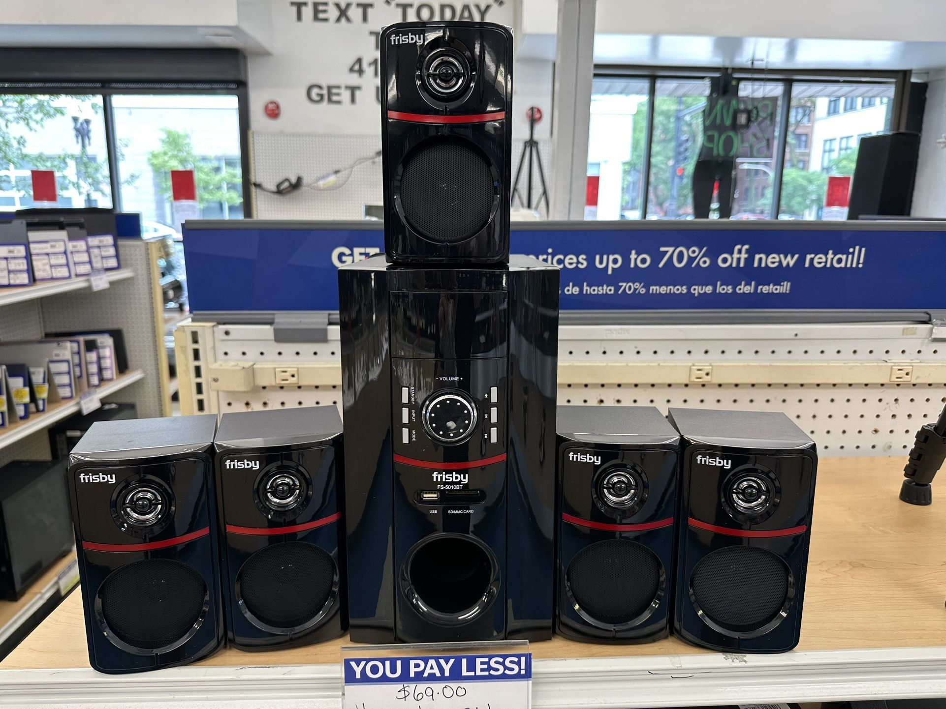 Frisby Stereo System