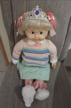 1980s Playmates Cricket talking doll