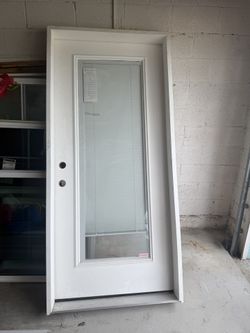 new door (opens inwards)