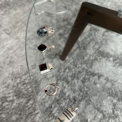 Sterling Necklace And Pendant