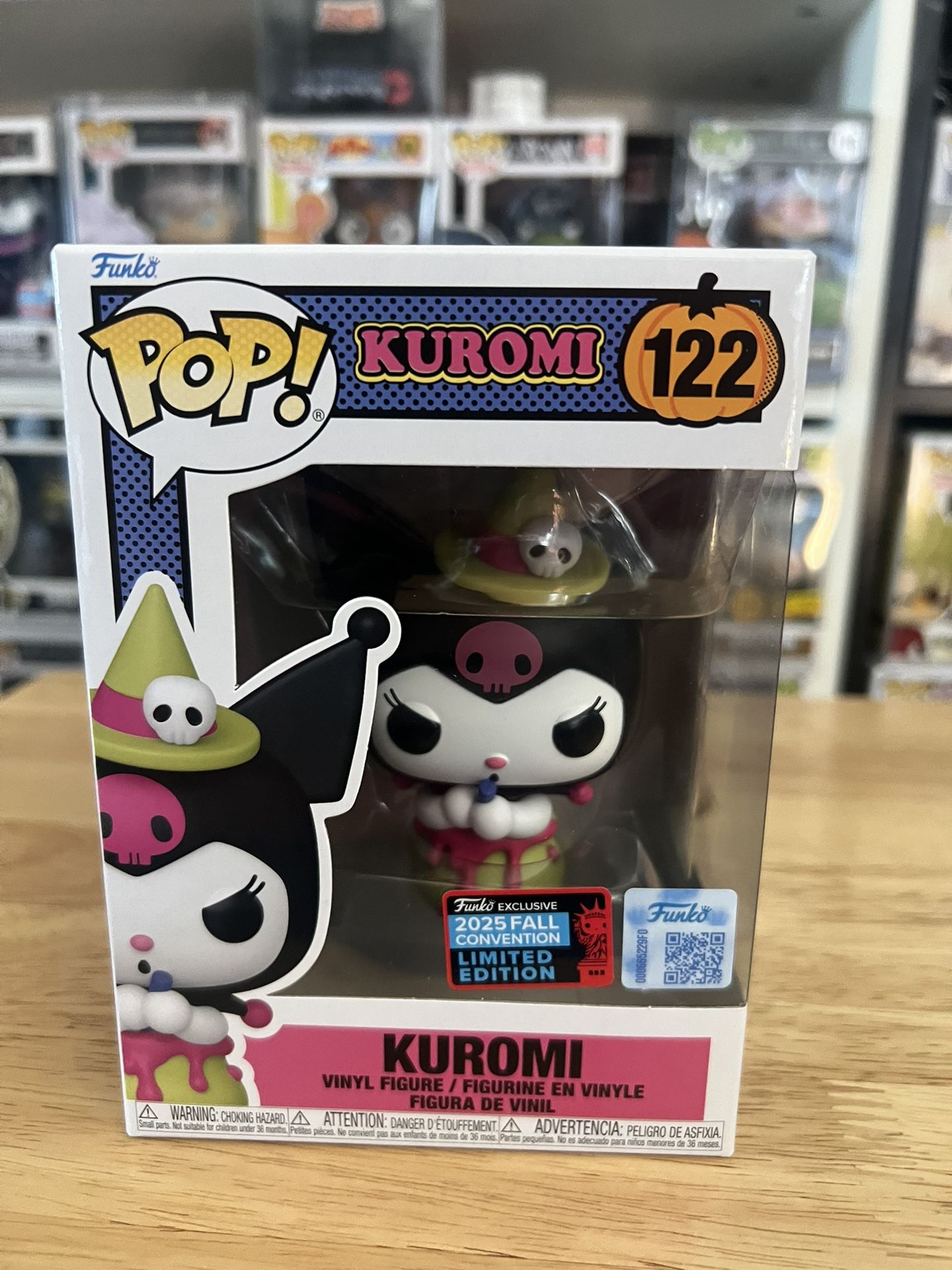 NEW IN HAND LE Kuromi in Cauldron Funko Pop #122 My Melody Hello Kitty Halloween