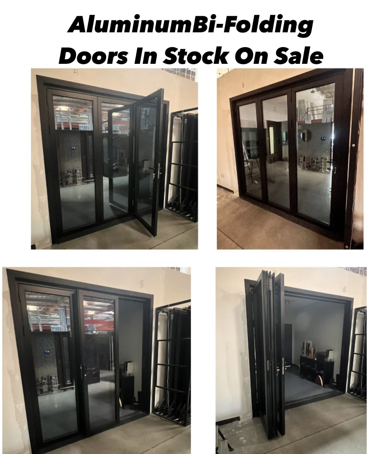 Aluminum Bi-Folding Doors