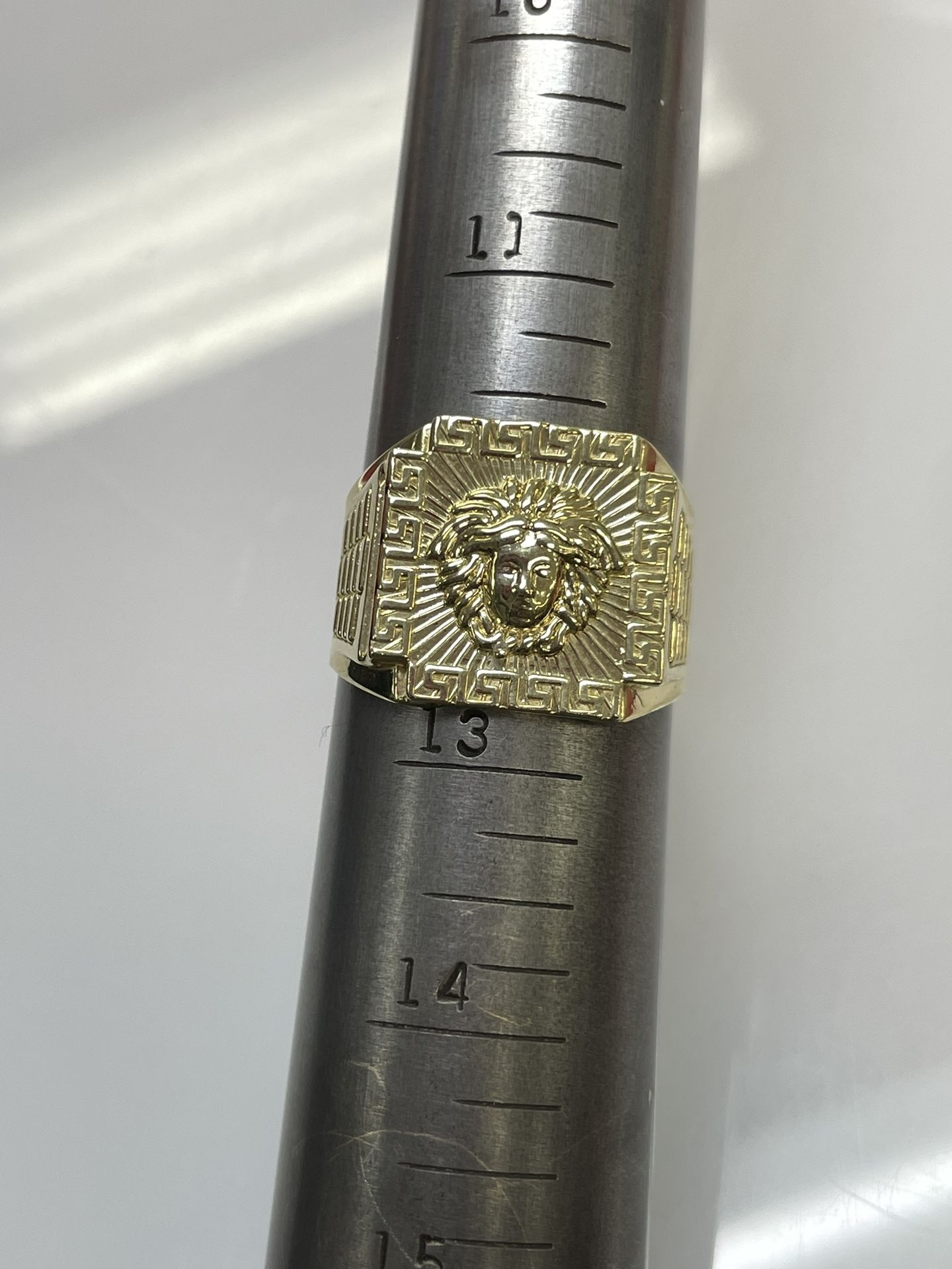 Medusa 10kt gold ring 149510-1