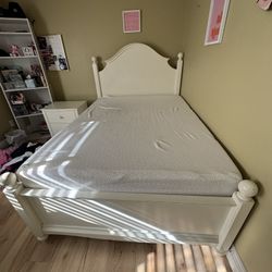 Full Bed Frame Headboard Mattress
