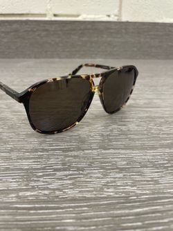 Trussardi Tortoise Shell Aviator Sunglasses
