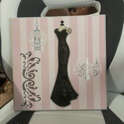 Woman Silhouette Wall Art 