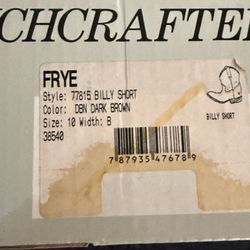 Frye Women’s Size 10 Cowboy Boots