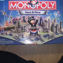 Monopoly HERE & NOW Board Game 