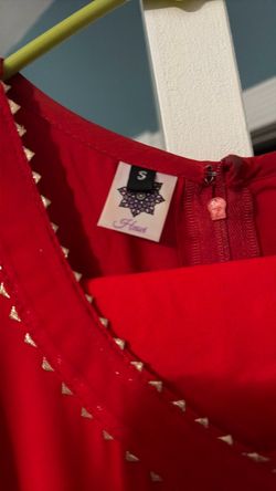 Fleur Red Dress Size Small