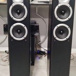 Tower speakers Subwoofer 8" 