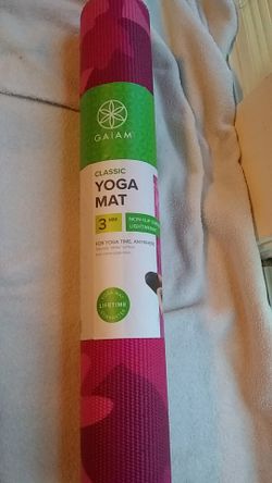 Gaiam yoga mat
