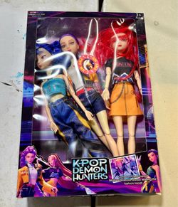 Kpop demon hunter Fashion Dolls Set 3PCS Outfit Dress Up Figures Collector