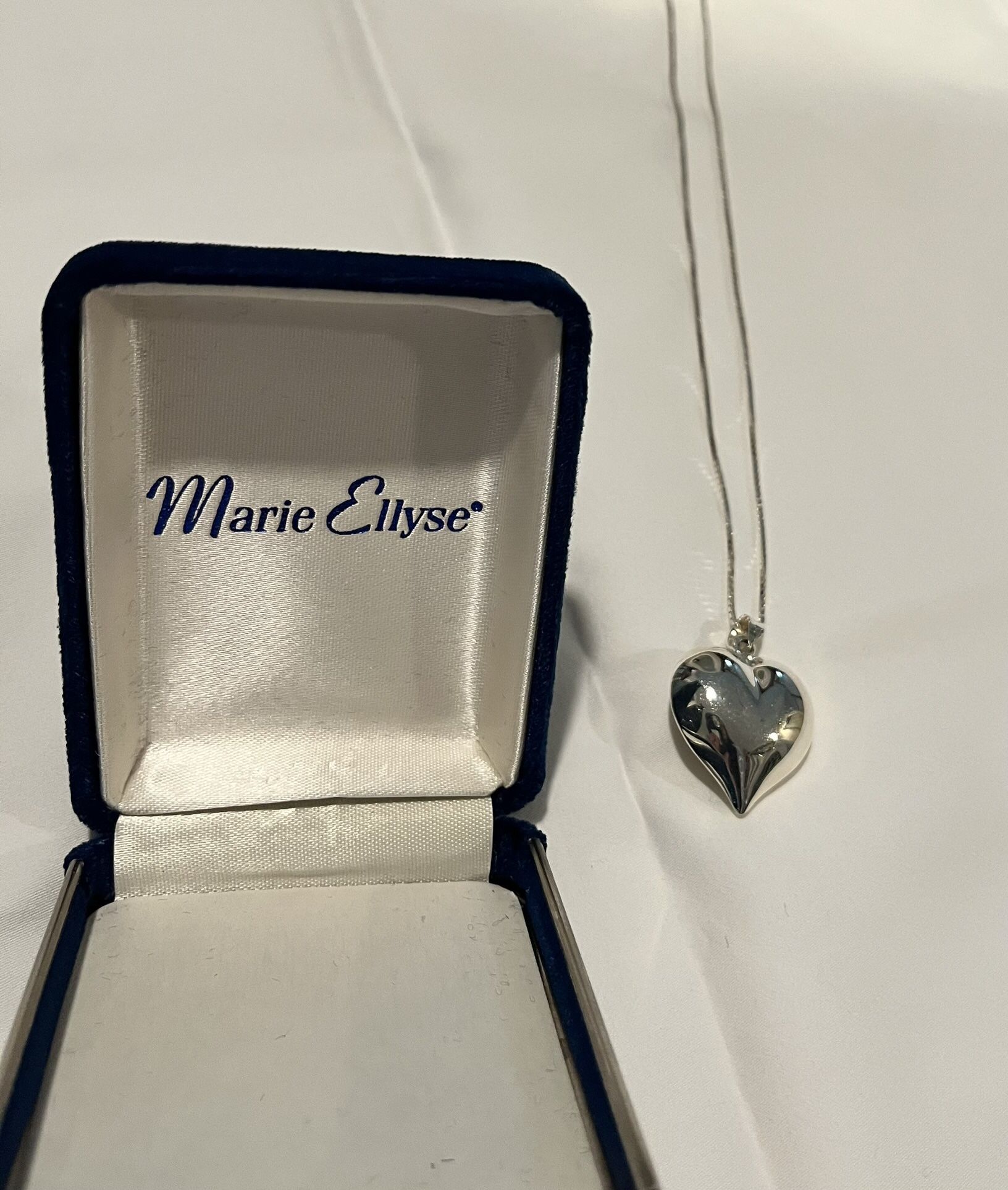 Sterling Silver heart necklace