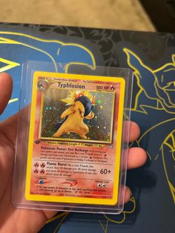 Typhlosion 1st edition NM