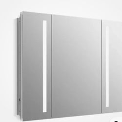 Kohler K-99011-TLC-NA Verdera 40" x 30" Lighted Three Door Medicine Cabinet Ship