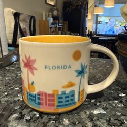 Starbucks Your Were Here - Florida Mug 