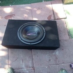 Audiobahn 12" With Box Crunch 2000 Watts