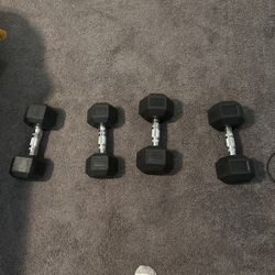 Free Weight Dumbbells 