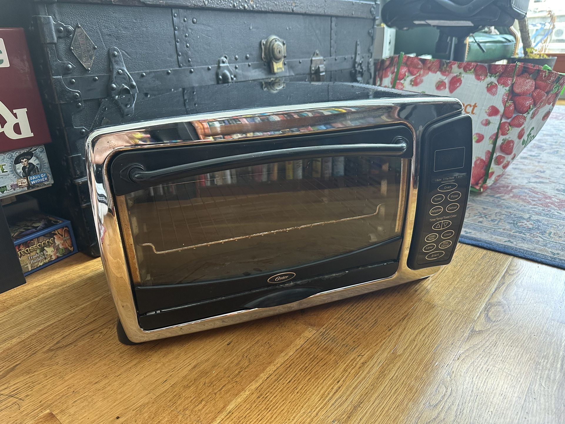 Oster 6058 6-Slice Digital Convection Toaster Oven, Stainless Steel