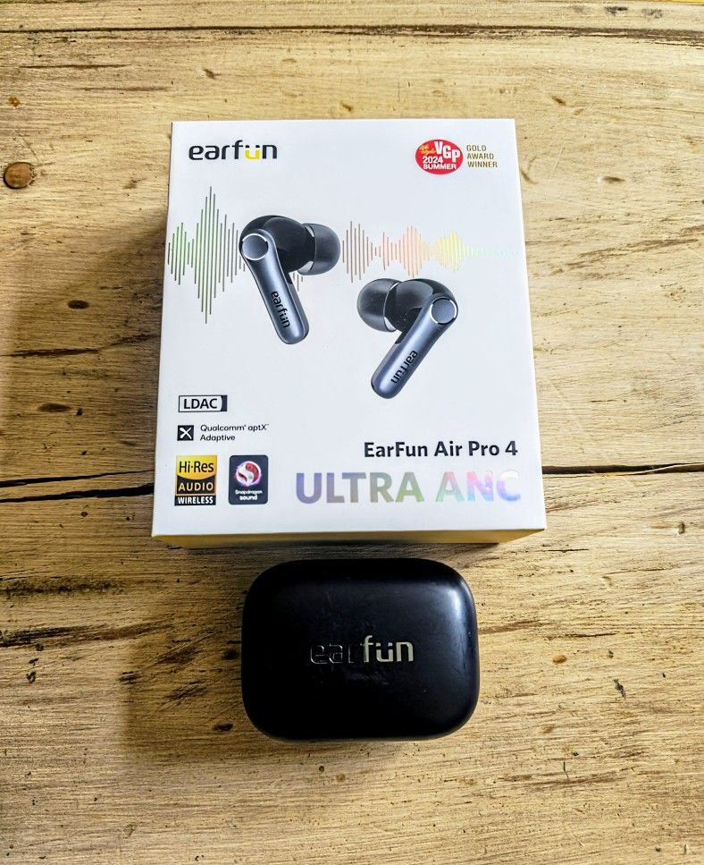 EarFun Air Pro 4 – Wireless Earbuds with Ultra ANC 🎧
