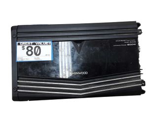 Kenwood Kac-8406 Black Car Audio Amplifier