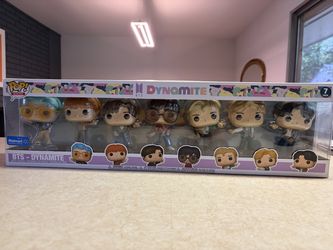 BTS Dynamite Funko Pops