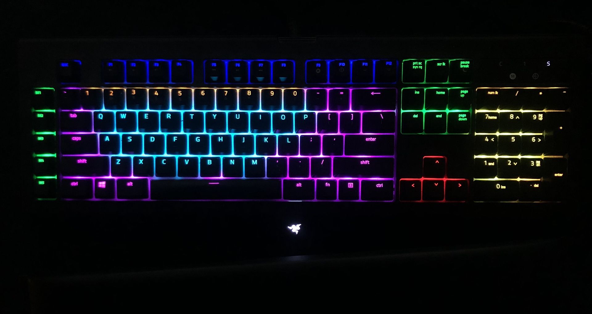 Razer Black Widow Chroma V2 Gaming Keyboard