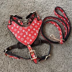 Dog Harness And Leash Set