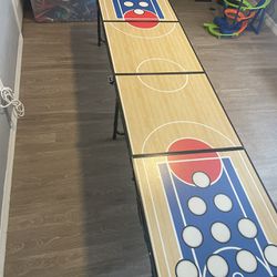 Basketball Beer Pong Table