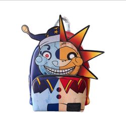 Loungefly Five Nights at Freddy’s: Security Breach Sun and Moon Mini Backpack 