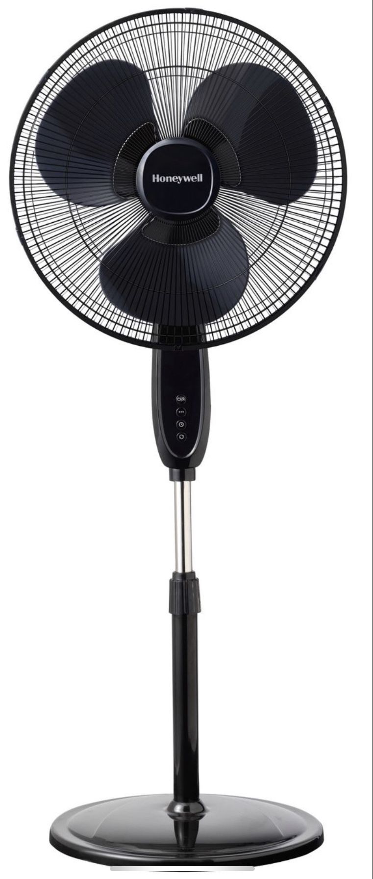Brand New! Honeywell 16” Oscillating Stand Fan! Double Bladed!
