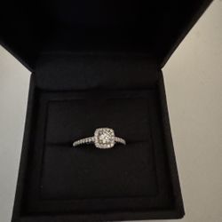 Vera Wang Live Ring 3/4 Ct 14 K With Reciept