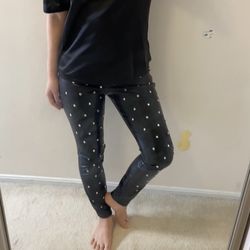 Calzedonia faux leather leggings. S