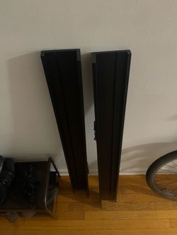 Pair of floating shelves