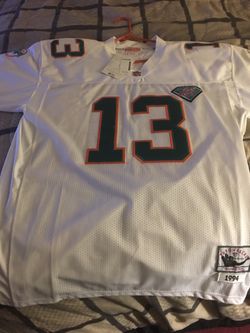 Authentic Mitchell & Ness Dan Marino throwback jersey