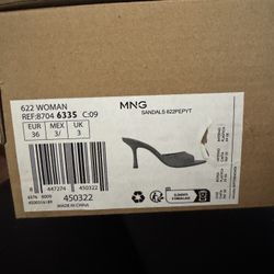 MANGO Heel Sandals 