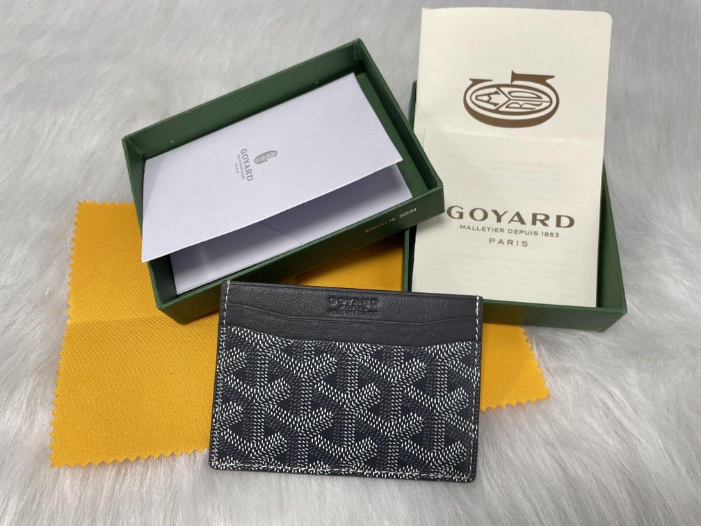 Goyard Saint Sulpice Card Holder Grey