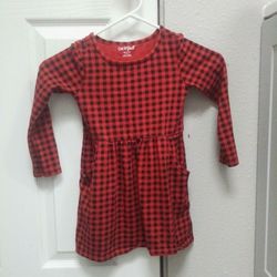 Girls Red Dress Size 5