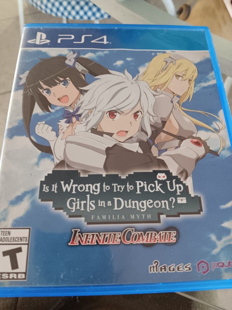 Infinite Combate Is It Wrong To Pick Up Girls In A Dungeon Ps4