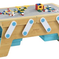 KidKraft Lego Table With Matching Bin Storage