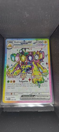 Galvantula ex Pokémon Card 159/142 Secret Rare