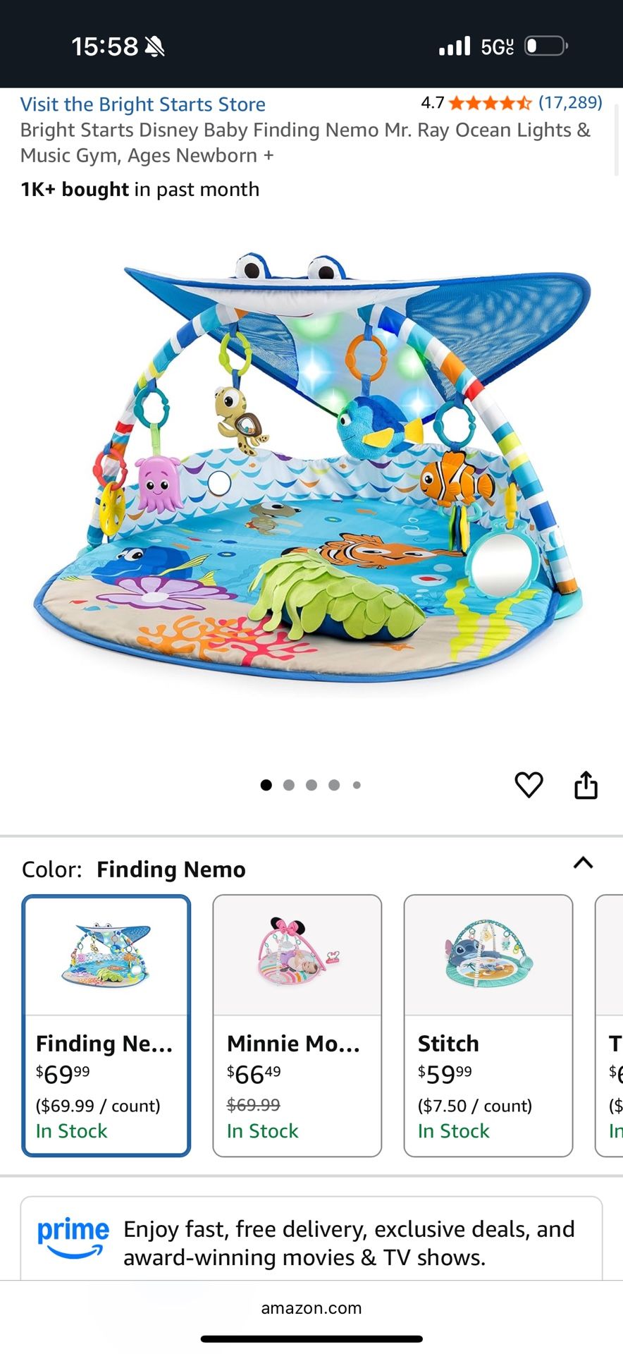 Finding Nemo Play Mat