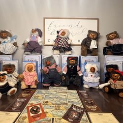 Raikes Bears | Wood | Certificates of Authenticity | New In Boxes